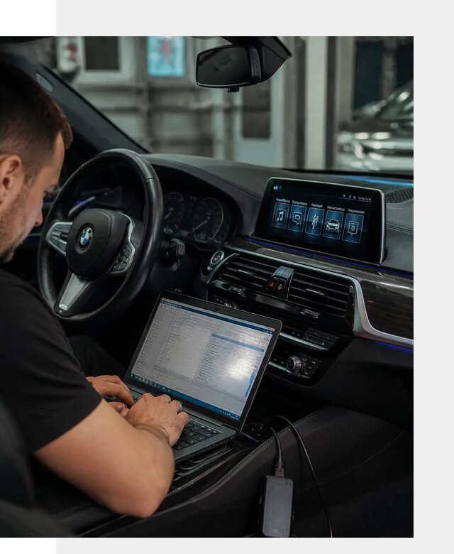 Русификация мультимедиа BMW для авто под ключ в Кисловодске