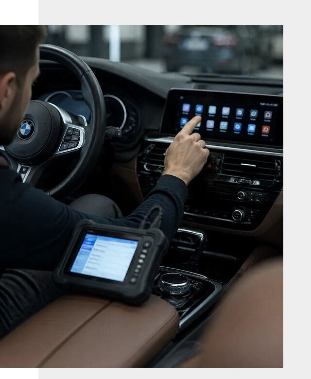 Установка приложений и мультимедиа сервисов BMW в Кисловодске