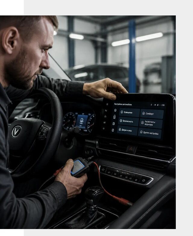 Русификация Changan CS55 и мультимедиа под ключ в Кисловодске