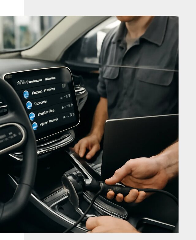 Установка приложений Geely для мультимедиа автомобиля в Кисловодске