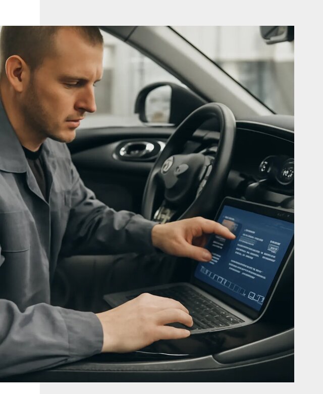 Русификация приборной панели автомобиля Lynk Co в Кисловодске