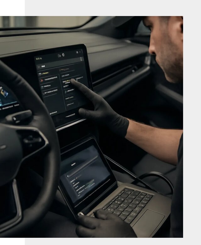 Русификация приборной панели Rising автомобиля в Кисловодске